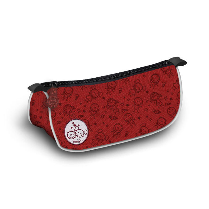 Estojo Escolar Criarty Vermelho